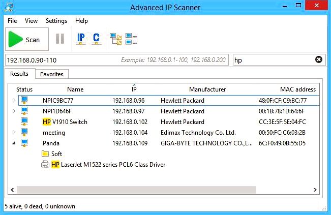 Advanced ip scanner - about us network keeper