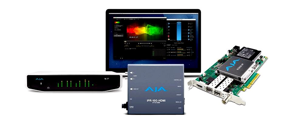 Aja introduces new solutions for ip workflows at nab 2017 - top tales - news - aja video systems IPT-1G
