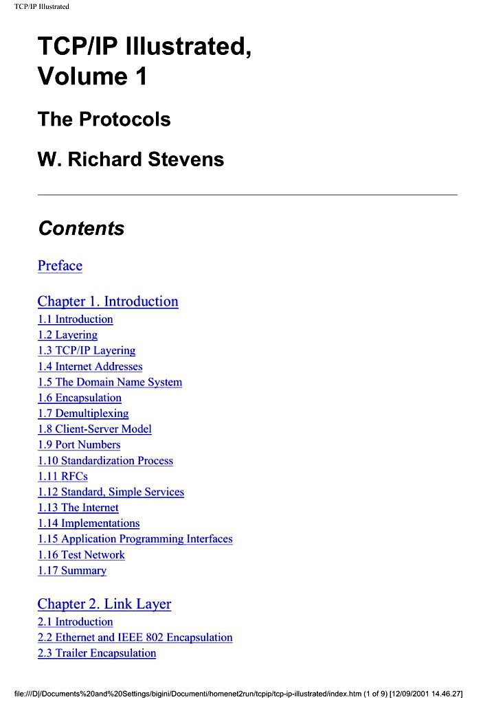 Chapter 23. summary of tcp/ip networking reverse resolving