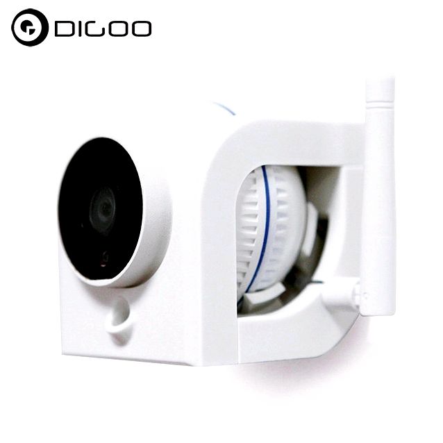 Digoo dg-w02f cloud storage 3.6mm lens 720p waterproof outside wireless security ip camera motion recognition alarm support onvif monitor NVR, Sdcard or