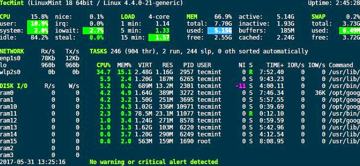 Linux / unix logtop: realtime log line rate analyser - nixcraft log-line-rate-analyser