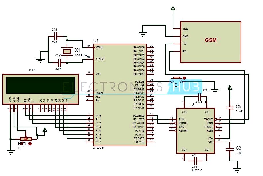 Max232 ic and interfacing needs with microcontroller Positive Current Multiplier Unit