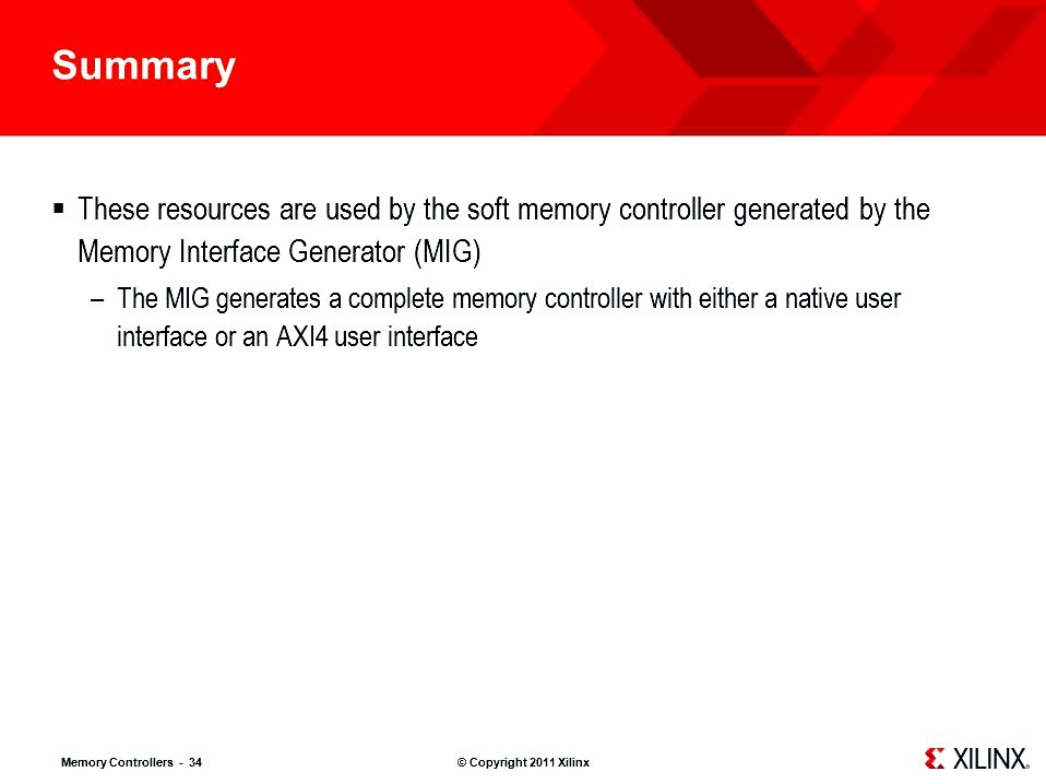 Memory interface - a summary knowledge operations to SRAM