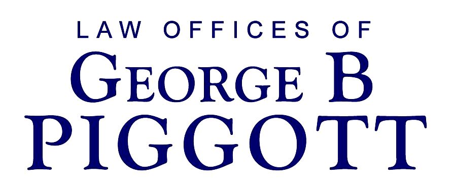 Now in ip - what the law states offices of george b. piggott to three