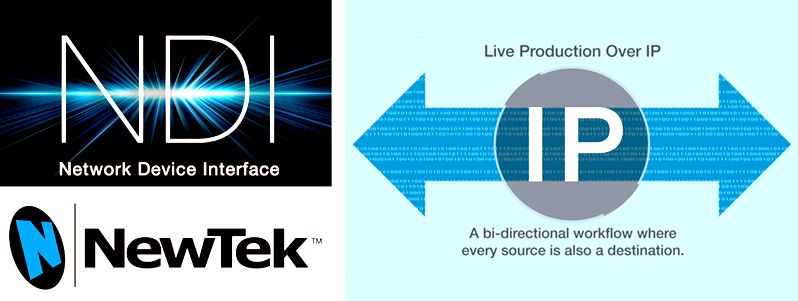 Restored vision adopts newtek ndi for ip production workflow enabled devices and systems